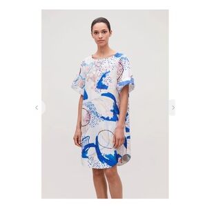 COS  Lightweight-Cotton A-Line Dress